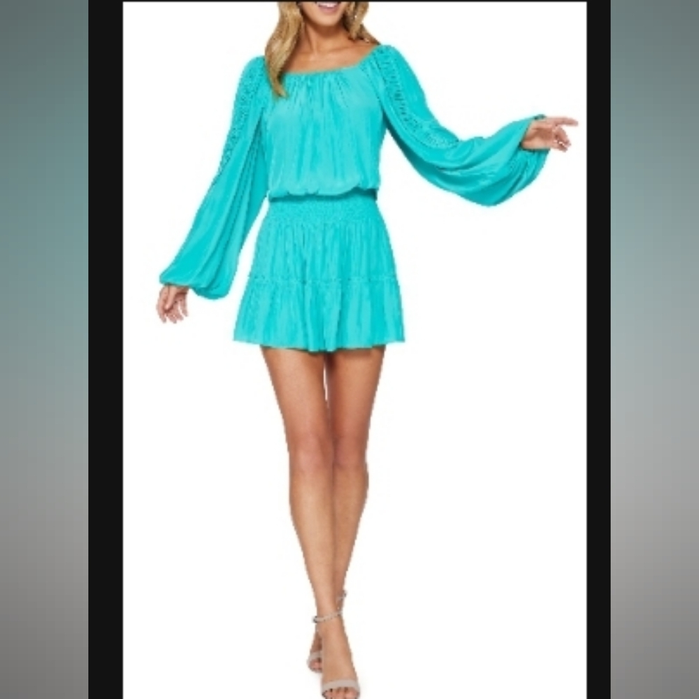 ***NWOT Ramy Brook Silvy Off-Shoulder Dress***